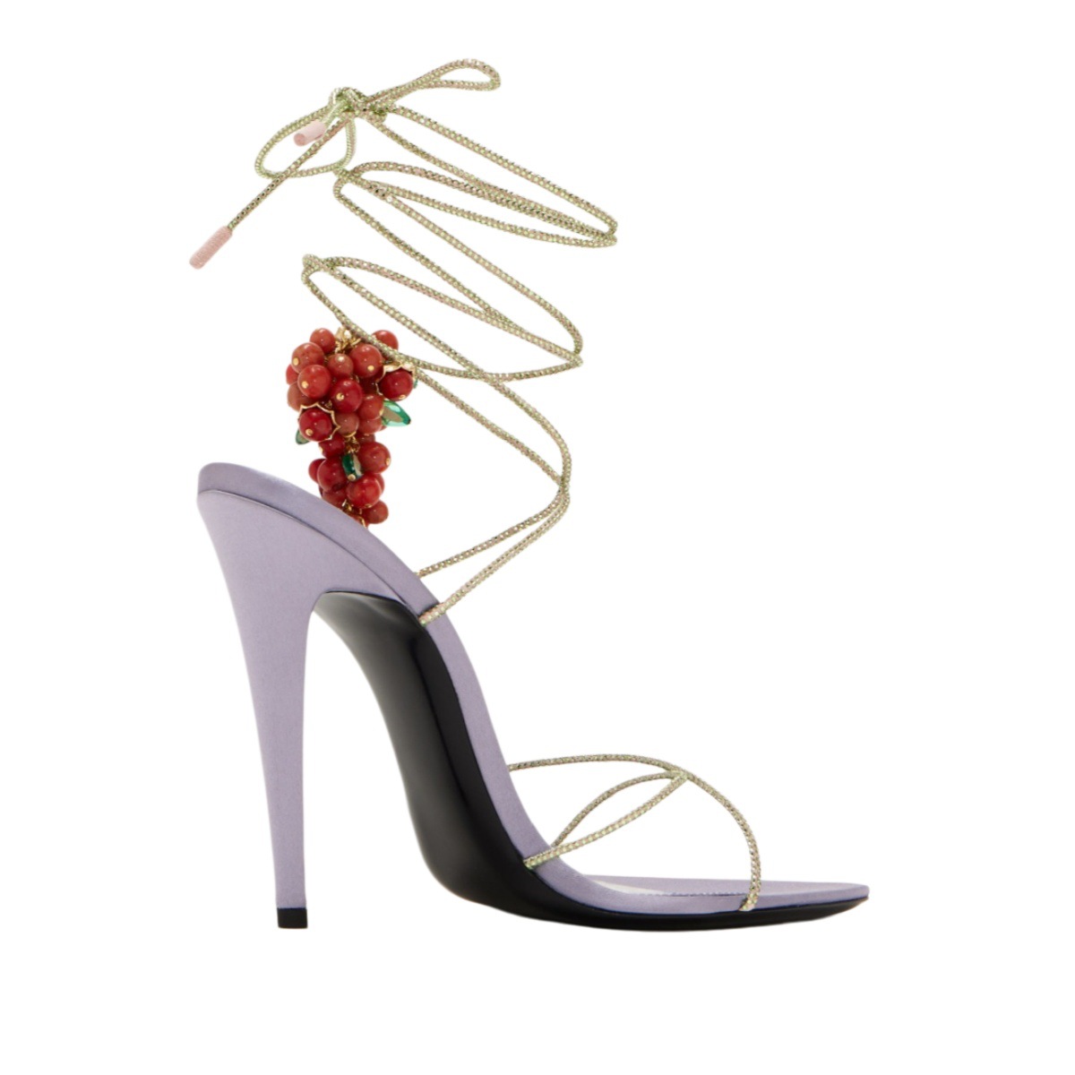 Women's 3D Fruit Embellished R - Guipure Lace Panel ulasan dan harga