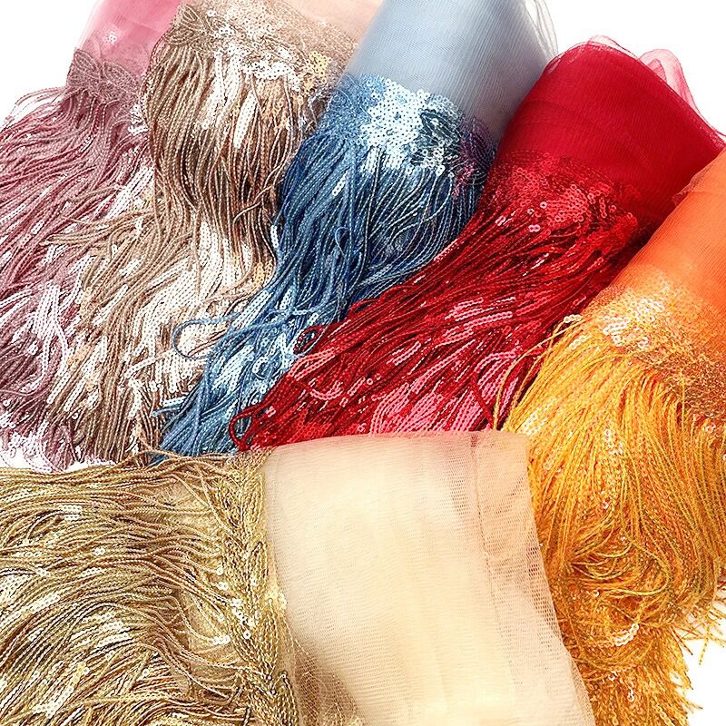 2Yards 30cm DIY Wedding Party  - Fringe Ribbon Sewing ulasan dan harga