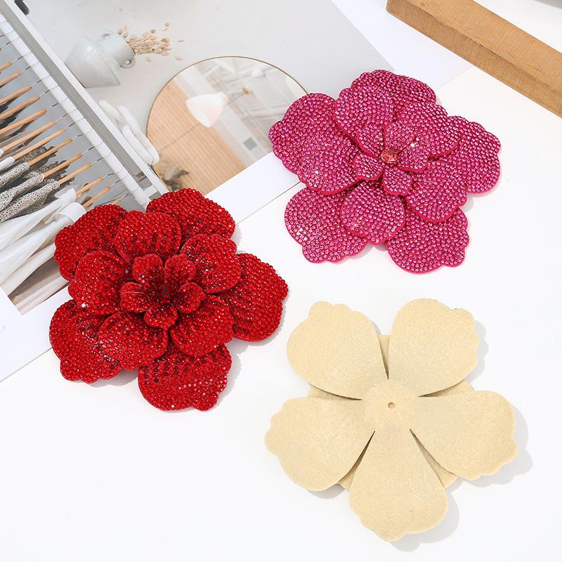 1pc Three-dimensional Camellia - Craft Embellishments ulasan dan harga