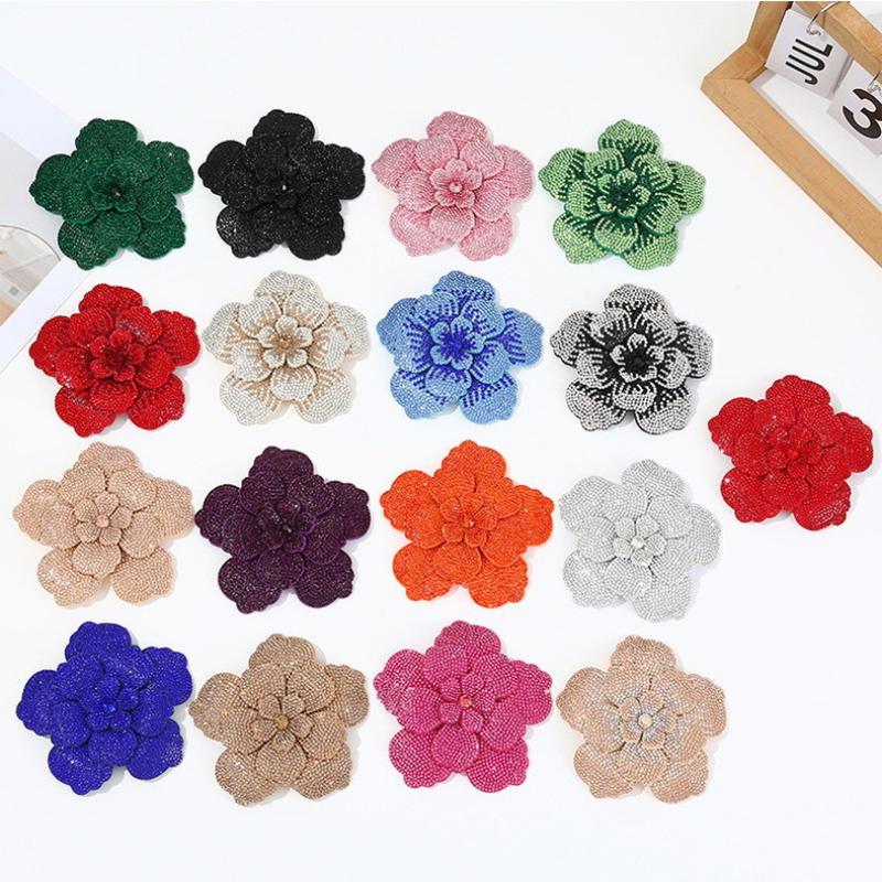 1pc Three-dimensional Camellia - Craft Embellishments ulasan dan harga