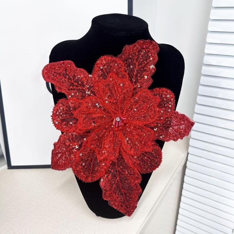 39BD Flower Patches Garment Ap - Applique Patch Flower ulasan dan harga