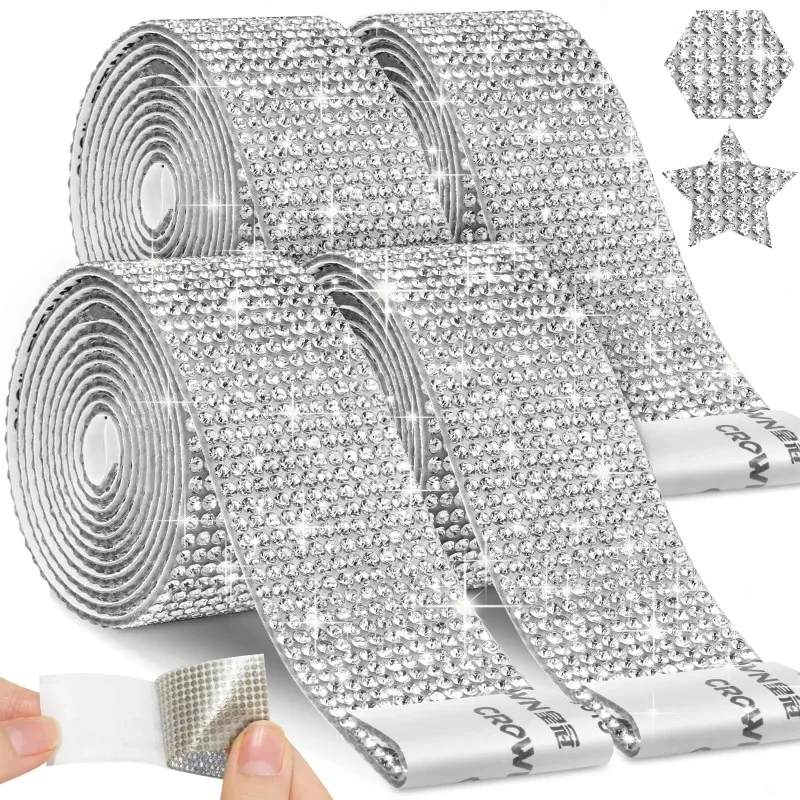 Self Adhesive Sticker Rhinesto - Hotfix Rhinestone Sheet ulasan dan harga