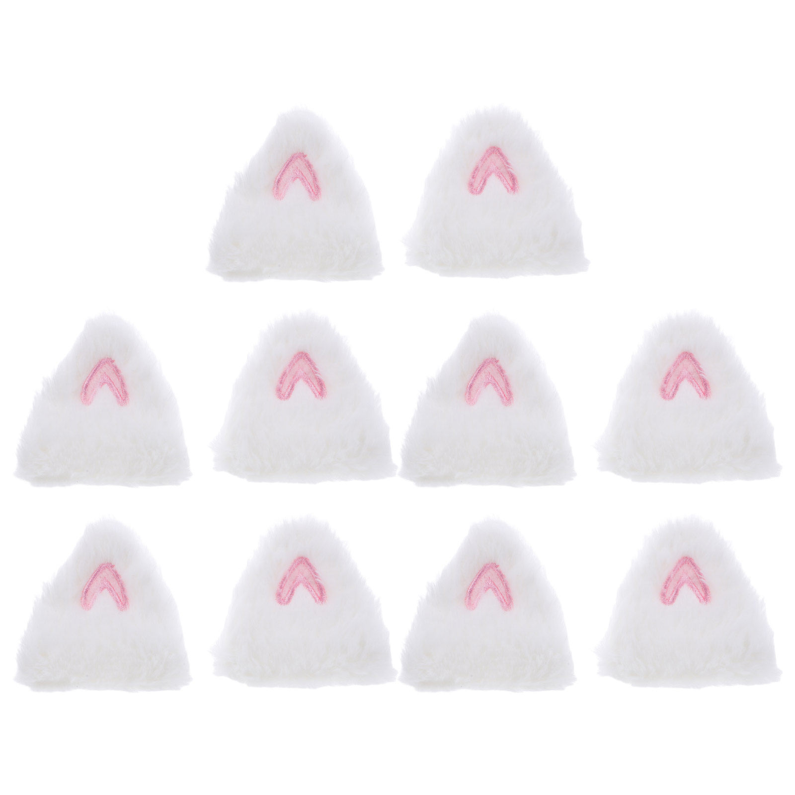 10Pcs Cute Bunny Ear Charms Vi - Craft Embellishments ulasan dan harga