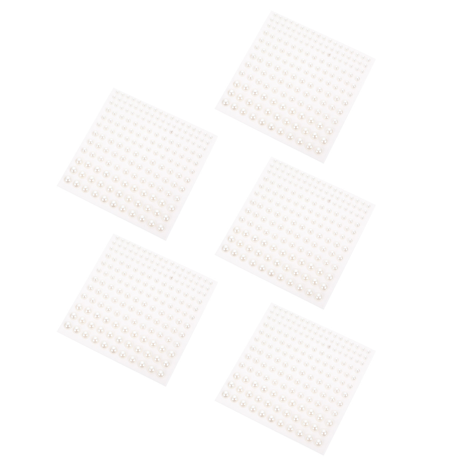 5Pcs Pearl Face Stickers Adhes - Craft Embellishments ulasan dan harga