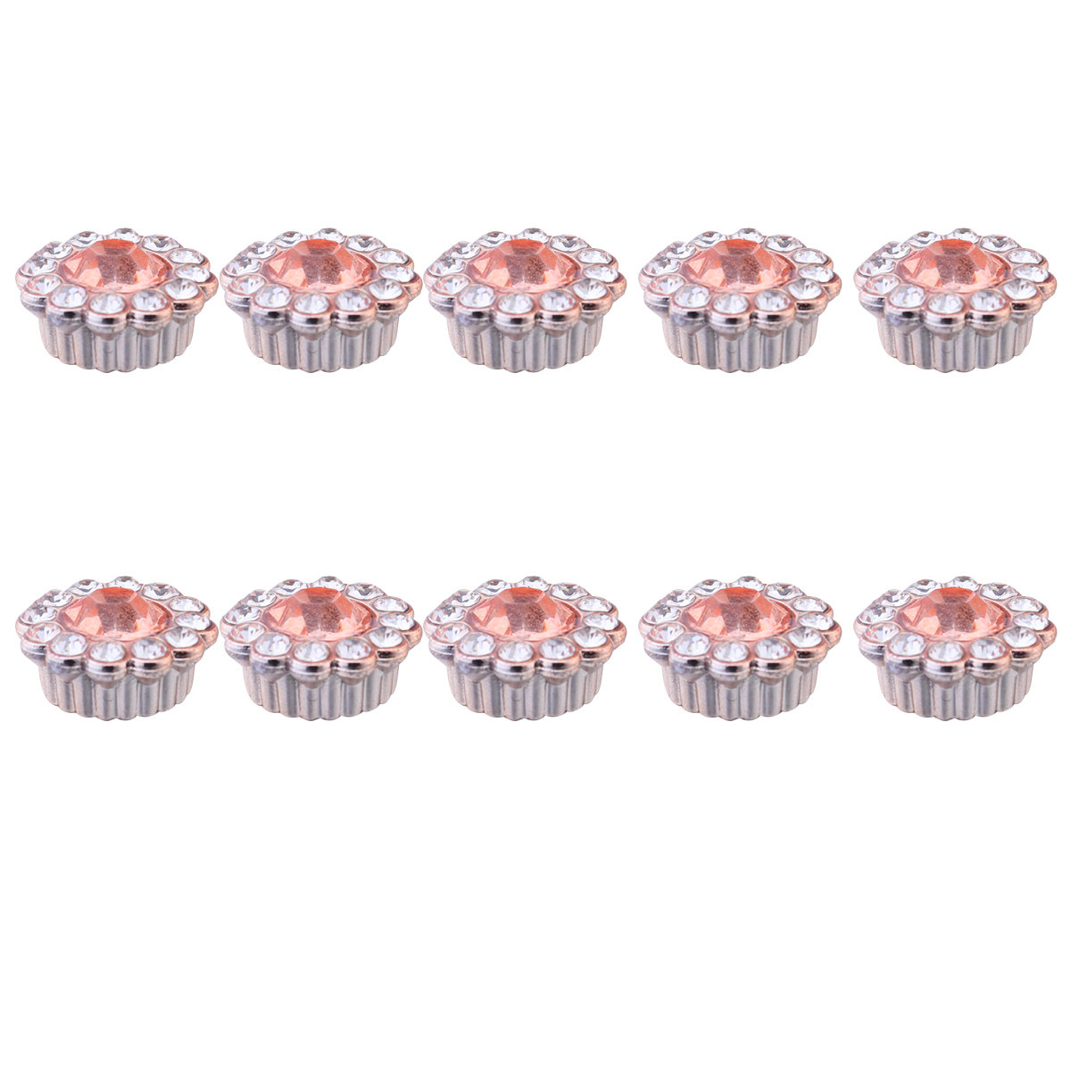 50Pcs Pearl Flower Accessory D - Embellishment Glue Craft ulasan dan harga