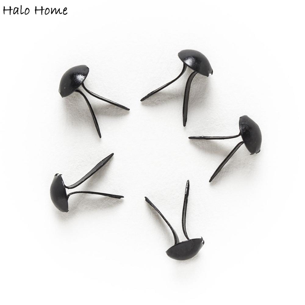 500 Pcs Black Round Brads Scra - Embellishments For Scrapbooking ulasan dan harga
