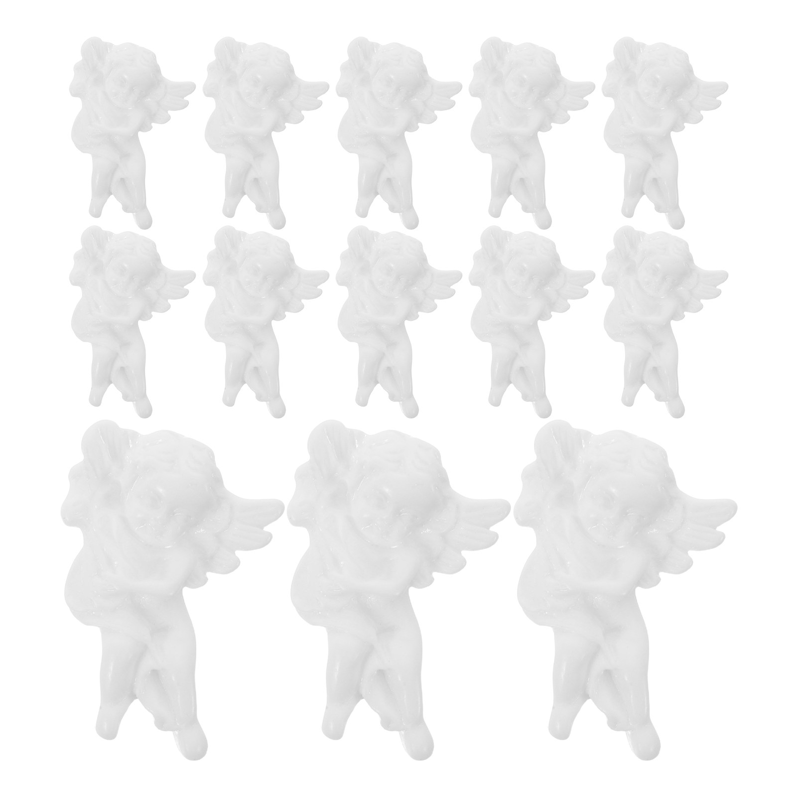 100Pcs Resin Angel Miniatures  - Christmas Craft Embellishment ulasan dan harga