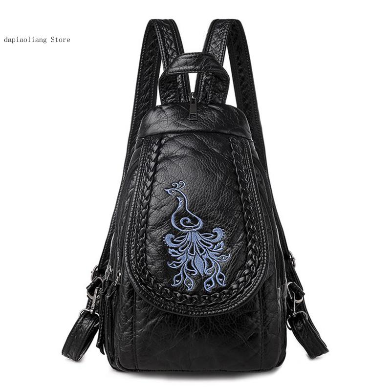 Women Small Chest Bags Fashion - Applique Patch Flower ulasan dan harga