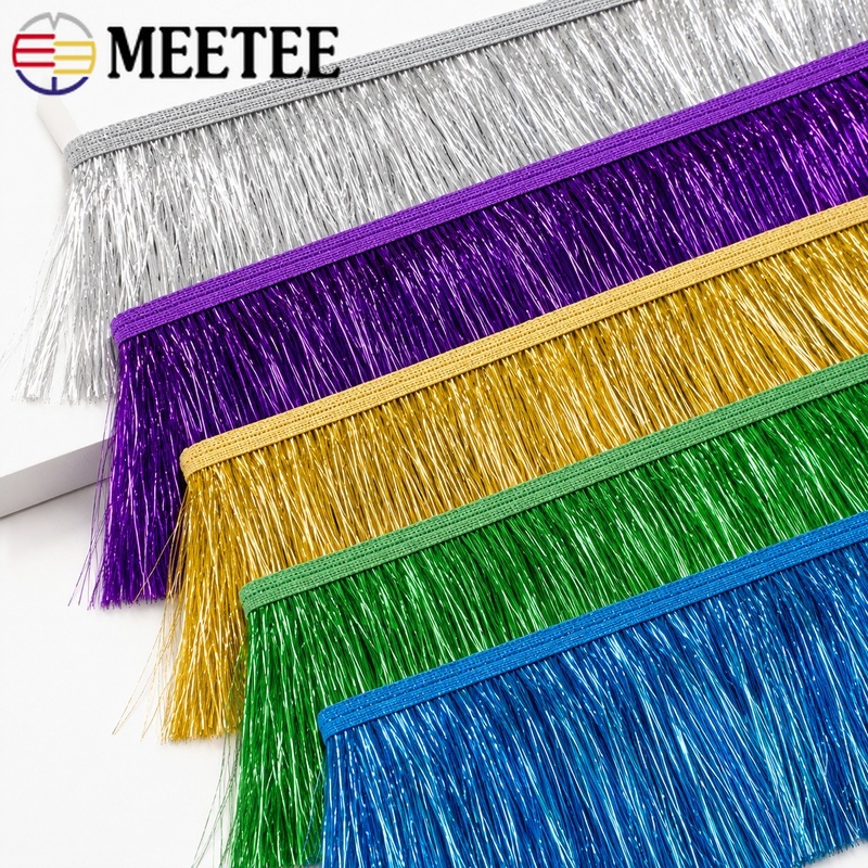 5/10M 10/15/20cm Sequin Tassel - Fringe Ribbon Sewing ulasan dan harga